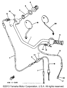RX50K Руль -тросы