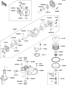 ZR1100 Oil pump(1 / 2)
