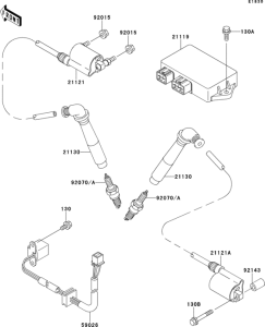 VN800 Система зажигания