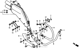 XL600V Глушитель