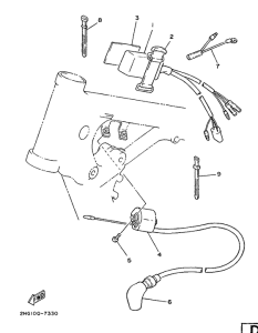 YZ125 Электрика 1