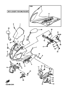 FZS1000 Cowling comp