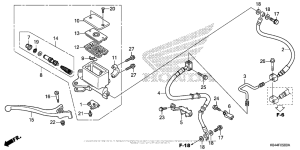 NSS300 Front Brake Master Cylinder (Nss300)