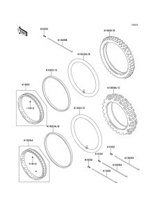 KMX125 Покрышки