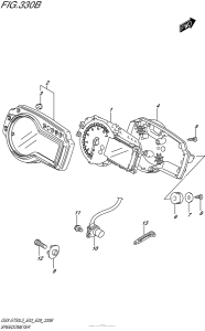 GSX-S750 Speedometer (Gsx-S750Al5 E28)