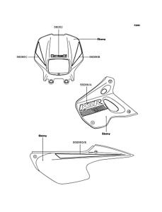 KL110 Наклейки