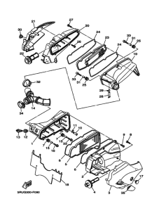 YP400 Впускная система 2