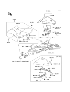 ZX600 Пружина