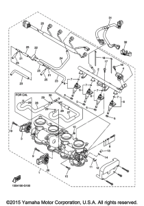 YZF-R6 Впускная система 2