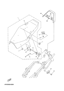 TZR50 Сиденье