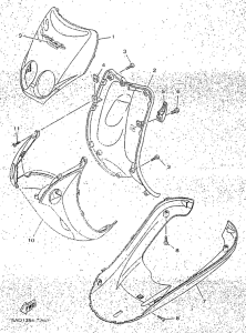 YN50R Ветровое стекло
