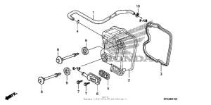 SH150I Крышка головки цилиндров