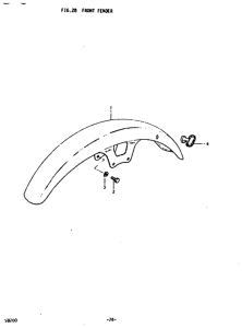 SB200 Переднее крыло