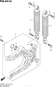 UH200 Rear Swingingarm