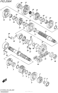 DL1000 (ABS) Трансмиссия