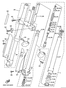  Передняя вилка