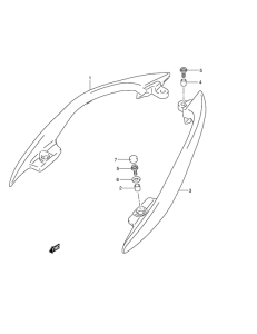 AN250 Ручка пассажира