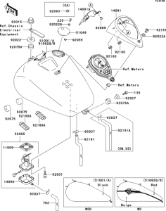 VN1500 Fuel tank(1 / 3)(vn1500-l4)