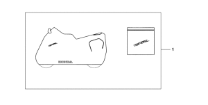 VFR800 (ABS) Indoor cycle cover