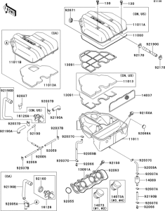 ZX600 Air cleaner(1 / 2)