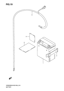 DR200 Аккумулятор