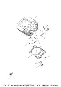 TW200B1 Цилиндры