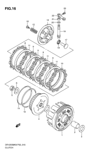 DR125 Бендикс