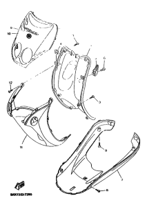 YN50R Ветровое стекло