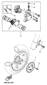 YQ50 Передний суппорт
