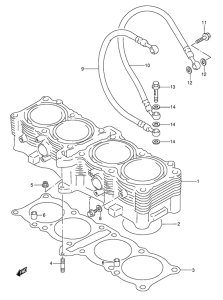 GSX-R1100 Цилиндр