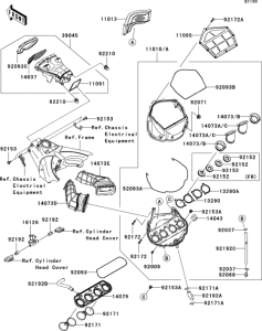 ZX1000 Air cleaner(1 / 2)
