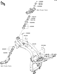 ZR750 Рама
