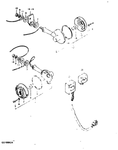 GS1000 Поворотники