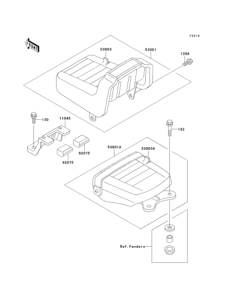 EL250 Сиденье