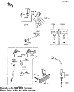 KE100 Выключатель зажигания