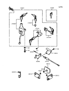  Замок зажигания