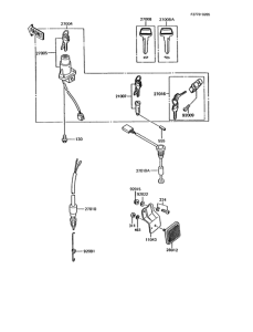 AR125 Замок зажигания