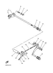 RZ350 ｼﾌﾄｼﾔﾌﾄ. ﾍﾟﾀﾞﾙ