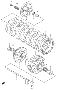 RM125 Бендикс