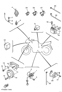 TDM850 Equipo electrico 2