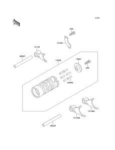 KX60 Переключение / вилка переключения