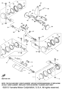 XVS1100ARC Поворотники