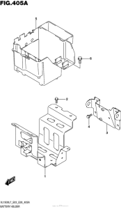 VL1500T Battery Holder