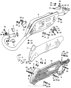 XL250 Глушитель