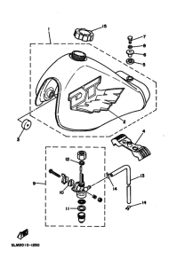 DT50LC DT50D Tank fuel