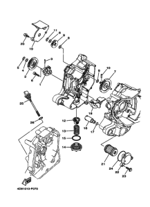 YP250 オイルポンプ