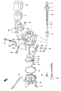 AY50 Carburetor assy