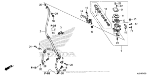 CBR650F Front Brake Master Cylinder (Cbr650F)