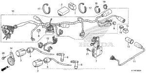 CMX250X Жгут проводов
