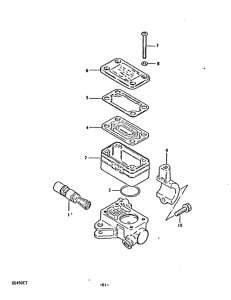 GS450 Передний тормозной цилиндр
